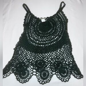 Vivid Collection of NY Crochet Tank Top Size Small